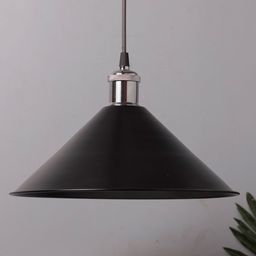 Homesake Black Solid Handcrafted Hanging Lamp-image-54