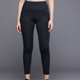 HRX by Hrithik Roshan Women Solid Running Cut And Sew Leggings-image-32