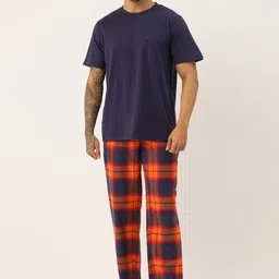 ETC Men Pure Cotton Night Suit-image-99