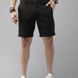 Roadster Men Solid Regular Shorts-picture-37