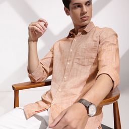 INVICTUS Men Premium Slim Fit Cotton Linen Casual Shirt-picture-12