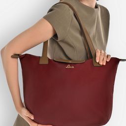 Lavie Women Solid Structured Leather Tote Bag-image-76
