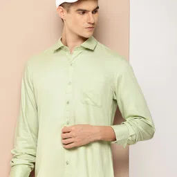 INVICTUS Slim Fit Opaque Casual Shirt-image-38