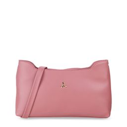 Mochi Peach-Coloured Solid Shoulder Bag-7