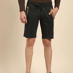 Being Human Men Solid Slim Fit Casual Shorts-picture-11