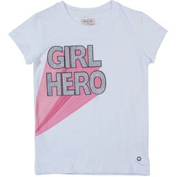 Gini and Jony White Typography Printed Regular Top-image-43