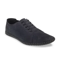 Mochi Men Navy Blue Nubuck Sneakers-image-97