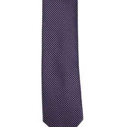 Calvadoss Men Purple Checked Broad Tie-picture-49