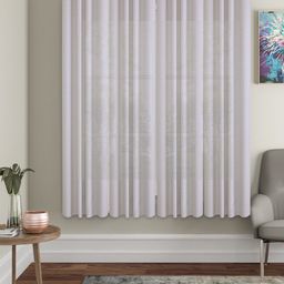 HOSTA HOMES White Set of 4 Window Curtain-image-55