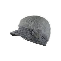 iSWEVEN Unisex Grey Self Design Visor Cap-image-92