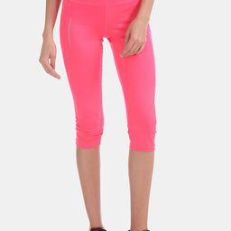 U.S. Polo Assn. Women Pink Solid Active Tights-picture-37