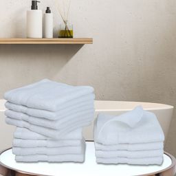 BIANCA Set Of 12 Pure Cotton Ultra-Fluffy Towels-27