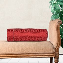 Home Red Rectangle Cushion Covers-47