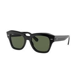 Ray-Ban Square Sunglasses with Polarised Lens-0RB2186901/5849-52