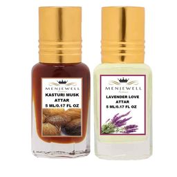 Menjewell Unisex Kasturi Set Of 2 Attar-39