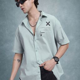 The Roadster Life Co. Drop Shoulder Sleeves Printed Pure Cotton Shirt-image-28