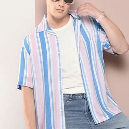 Harvard Striped Casual Shirt-image-75