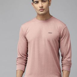TICOSS Men Self Design T-shirt-image-2