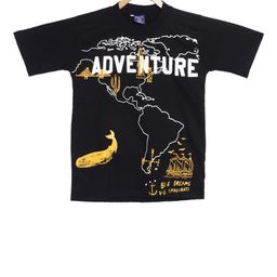 SWEET ANGEL Boys Black Printed Round Neck Pure Cotton T-shirt-image-107
