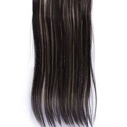 CHANDERKASH Brown & Golden Highlighted Straight Nylon & Synthetic Hair Extension-image-29