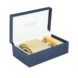Peter England Men Yellow & Beige Accessory Gift Set-picture-9