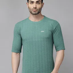 TICOSS Men Self Design T-shirt-image-32