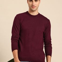 Mast & Harbour Men Acrylic Pullover-image-77
