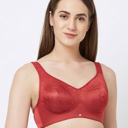 Soie Non Padded Minimizer Bra-image-7