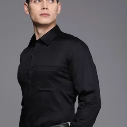 Louis Philippe Slim Fit Opaque Formal Shirt-image-44