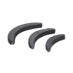 CHANDERKASH Women Set of 3 Black Banana Puff Maker-17