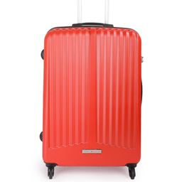 Tommy Hilfiger Unisex Red Large Trolley Suitcase-45