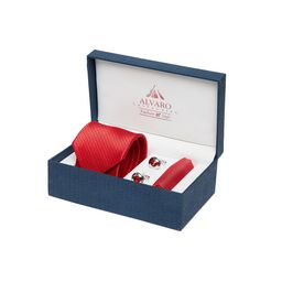 Alvaro Castagnino Men Red Accessory Gift Set-image-66