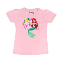 Disney by Wear Your Mind Girls Pink Disney Princess Regular Top-picture-31