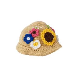 CHUTPUT Unisex Yellow Embroidered Beanie-58