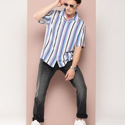 Harvard Striped Casual Shirt-image-74