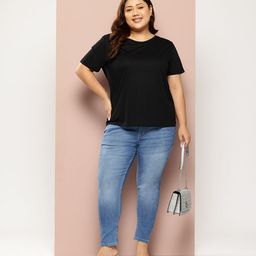 Sztori Plus Size Women Slim Fit Light Fade Jeans-picture-27