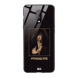 DailyObjects Black & Yellow Thug Lyfe OnePlus 7 Glass Case-7