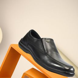 TSF Men Black Formal Shoes-image-69