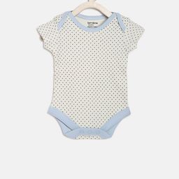 berrytree Infant Kids Grey Printed Organic Cotton Sustainable Bodysuit-21