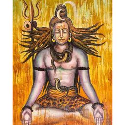 British Terminal Blue & Yellow Shiva Wall Poster-image-70
