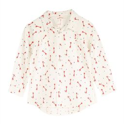 My Little Lambs Boys White & Red Regular Fit Printed Casual Shirt-image-84