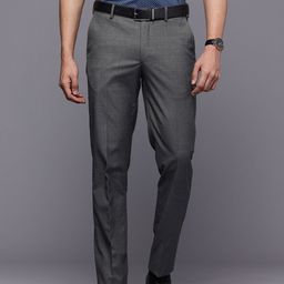 Louis Philippe Men Slim Fit Formal Trousers-image-46