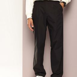 Kook N Keech Men Smart Relaxed Fit Pleated Trousers-image-73