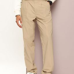 Kook N Keech Men Smart Relaxed Fit Pleated Trousers-image-25