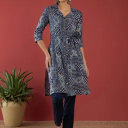 Anouk Women Printed Regular Kurta with Trousers-picture-29