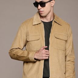 The Roadster Lifestyle Co. Striped Corduroy Jacket-28