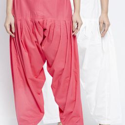 GRACIT Women Pack Of 2 Solid Salwars-picture-15