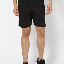 Domyos by Decathlon Men Solid Black Fitness Training Shorts with Zip Pocket-picture-36