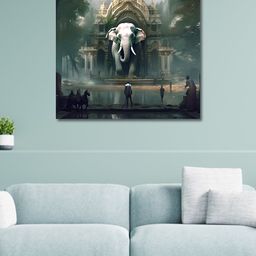 OLIVE TREE Green Canvas Other Painting Wall Art-picture-8
