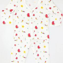 BAESD Infant Graphic Printed V-Neck Night Suits-image-73